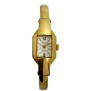 Slava USSR Ladies Bangle Gold Mechanical